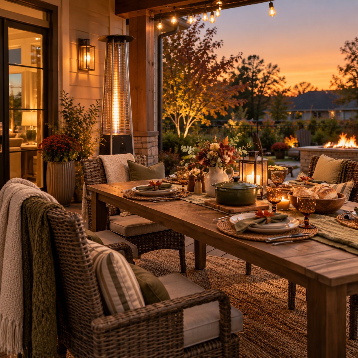 The No-Rush Fall Supper: How to Host Outside Without Missing Your Own Evening