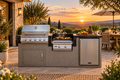 KoKoMo Outdoor Kitchen with Grill & Refrigerator