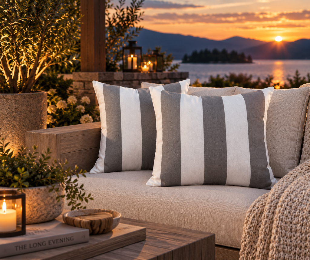 Outdoor Throw Pillows – Set of 2, 18"