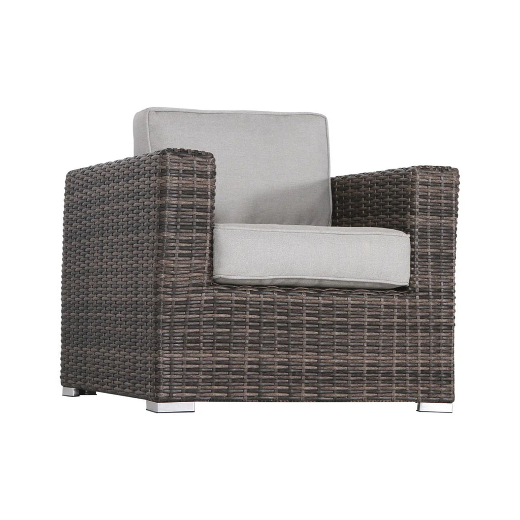 3-Piece Wicker Fire Pit Conversation Set