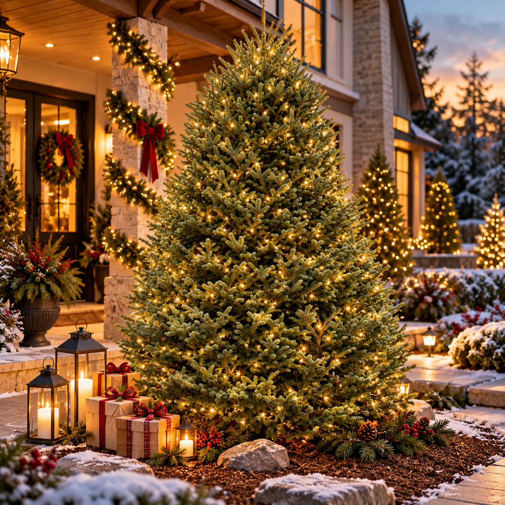 9' Premium Balsam Fir Christmas Tree