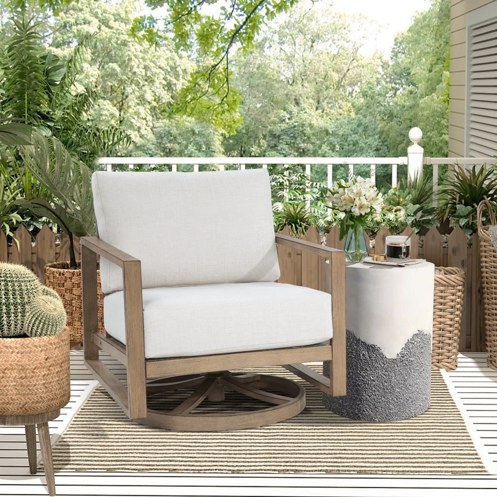 Hamarto 2 Person Aluminum Patio Bistro Set With Side Table