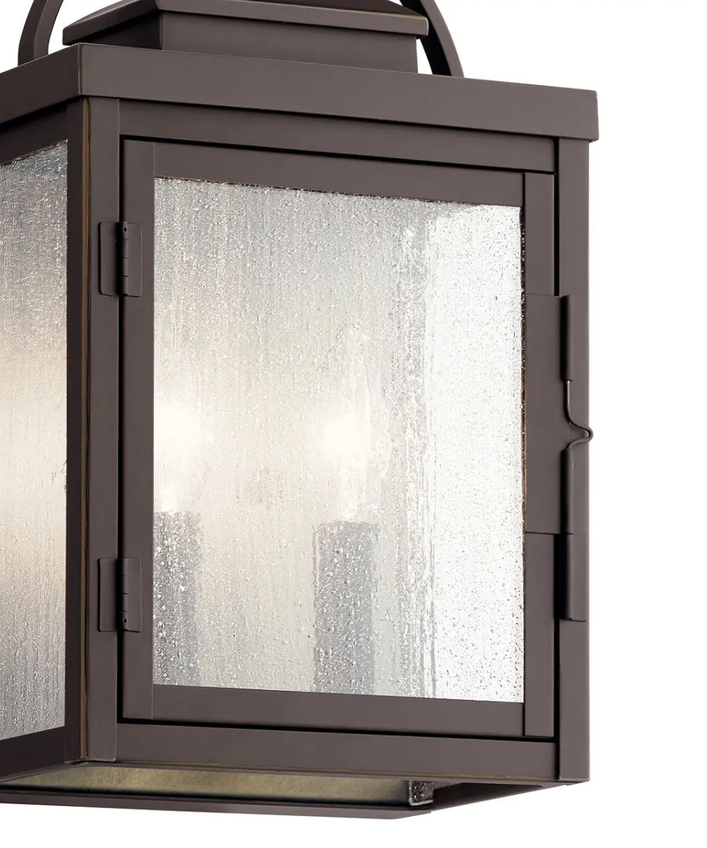 Carlson 15" 2-Light Outdoor Wall Lantern – Bronze