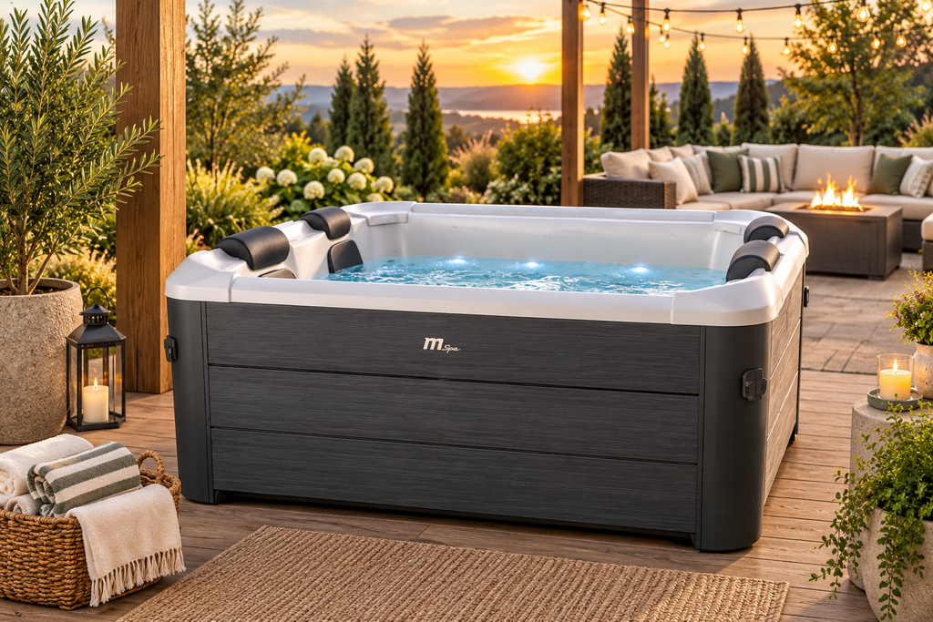 MSpa Oslo 6-Person Rigid Hot Tub & Spa