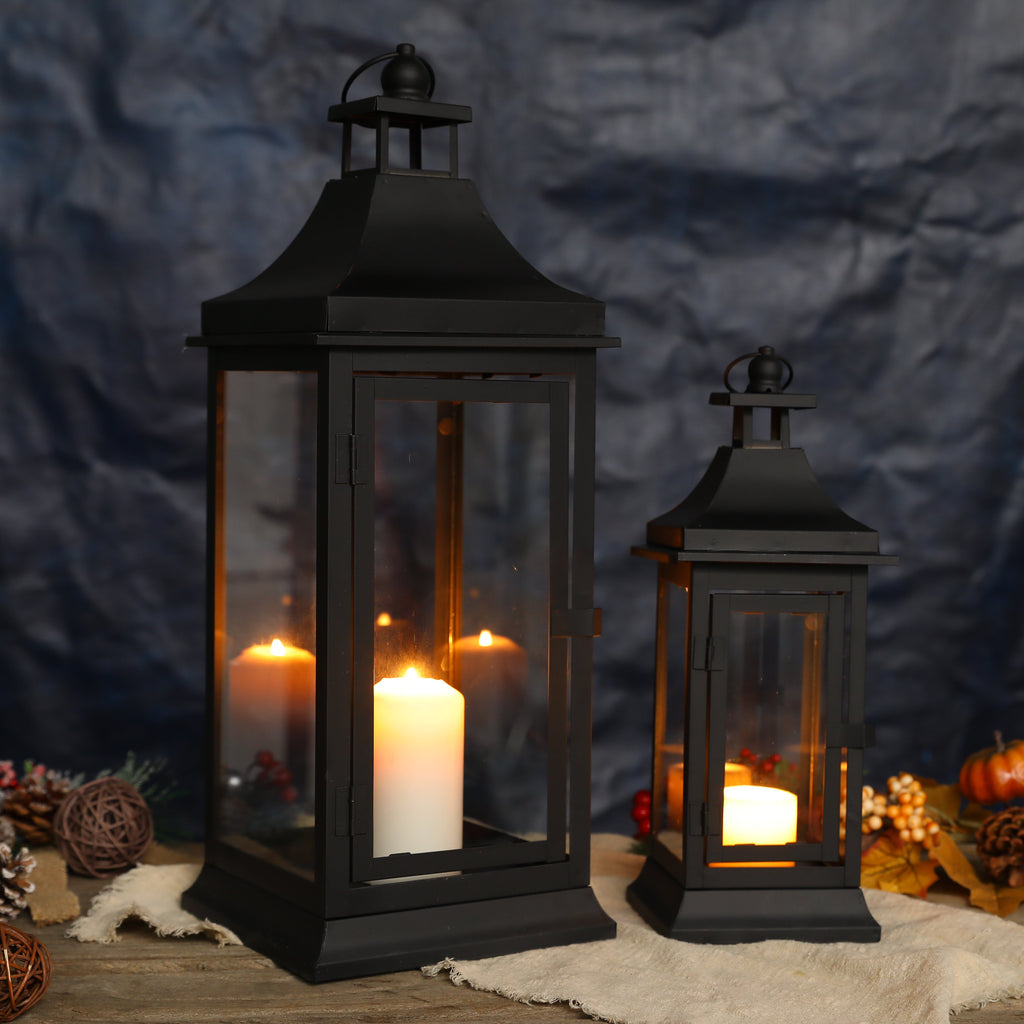 Outdoor candle lantern set - product view 5