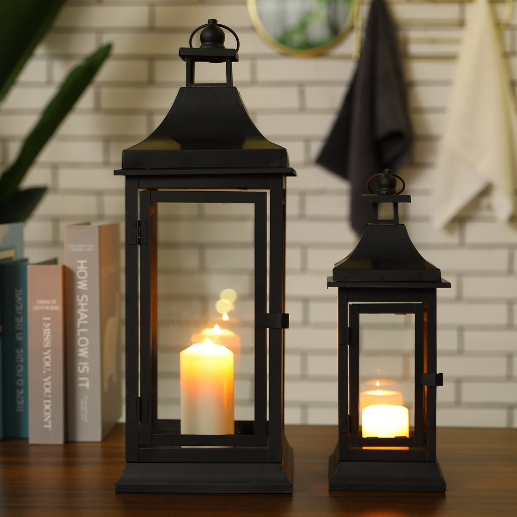 Outdoor candle lantern set - product view 6