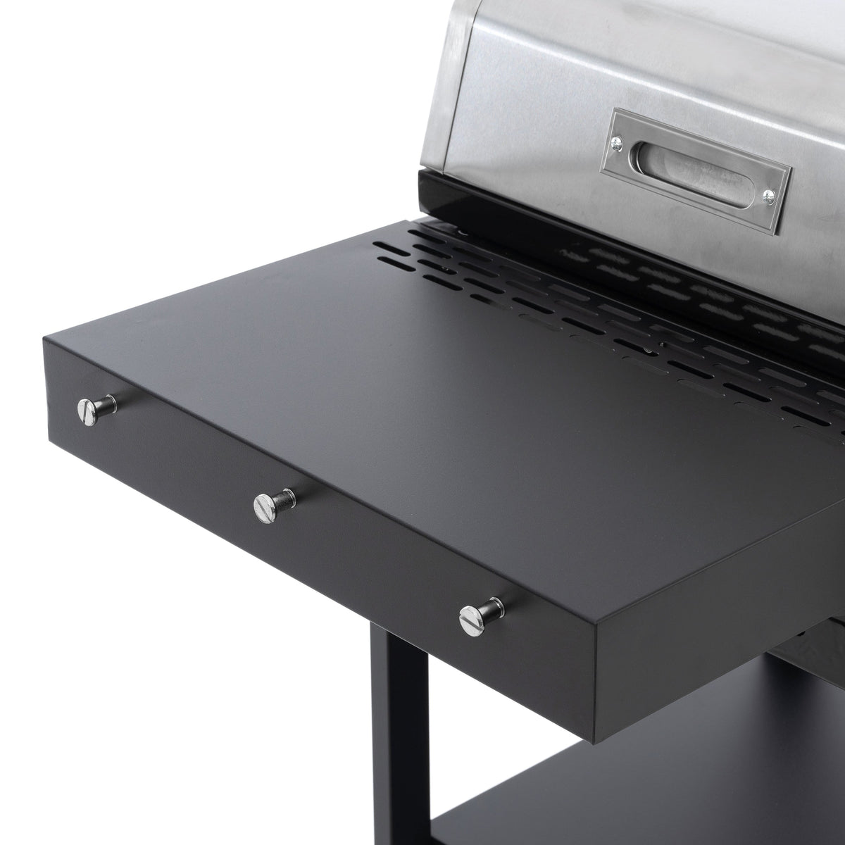 2+2 Gas Grill & Griddle Combo with Pizza Pan