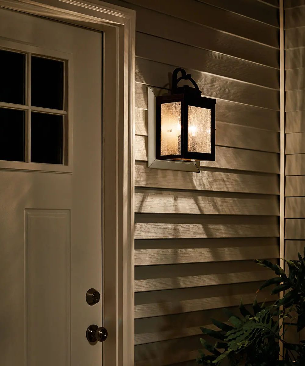 Carlson 15" 2-Light Outdoor Wall Lantern – Bronze