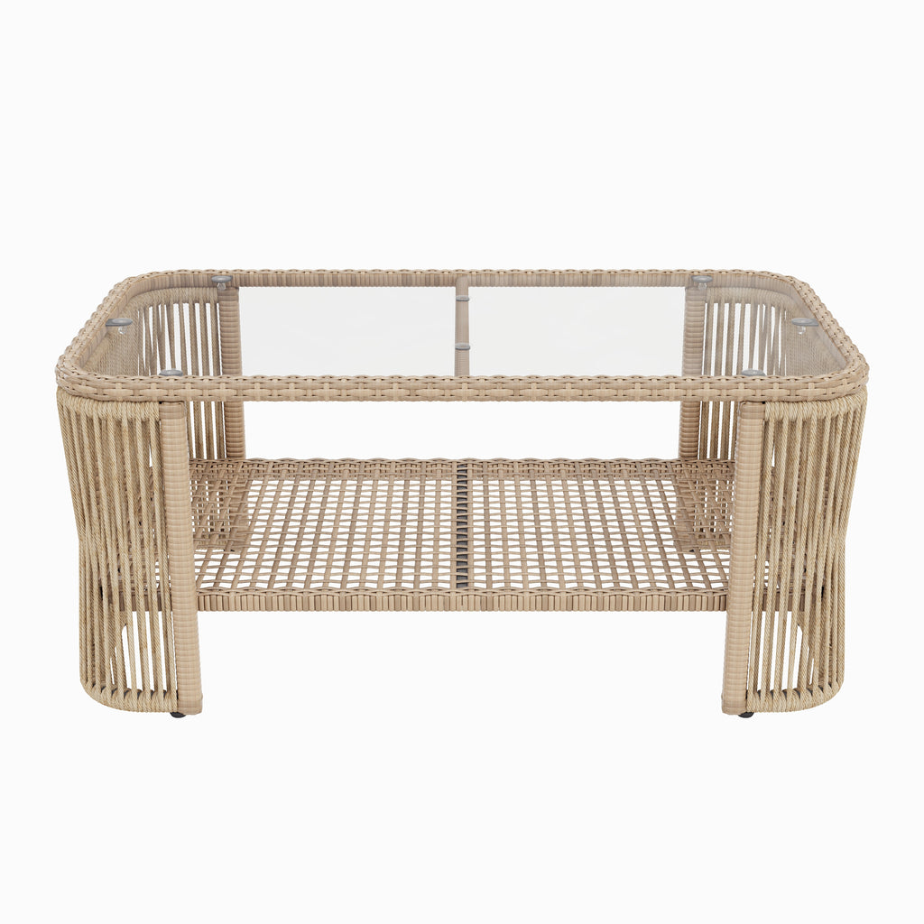 Modular PE Wicker Outdoor Sectional