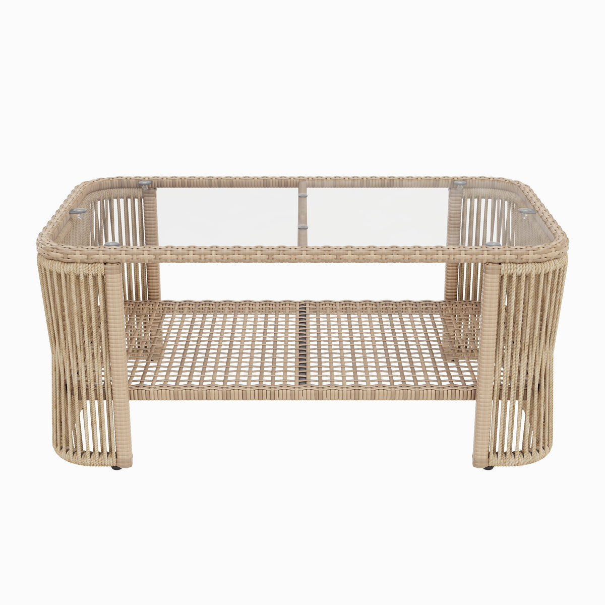 Modular PE Wicker Outdoor Sectional
