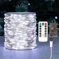 100-Foot Cool White LED Fairy String Lights – 300 Lights