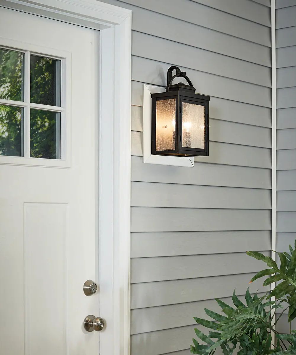 Carlson 15" 2-Light Outdoor Wall Lantern – Bronze