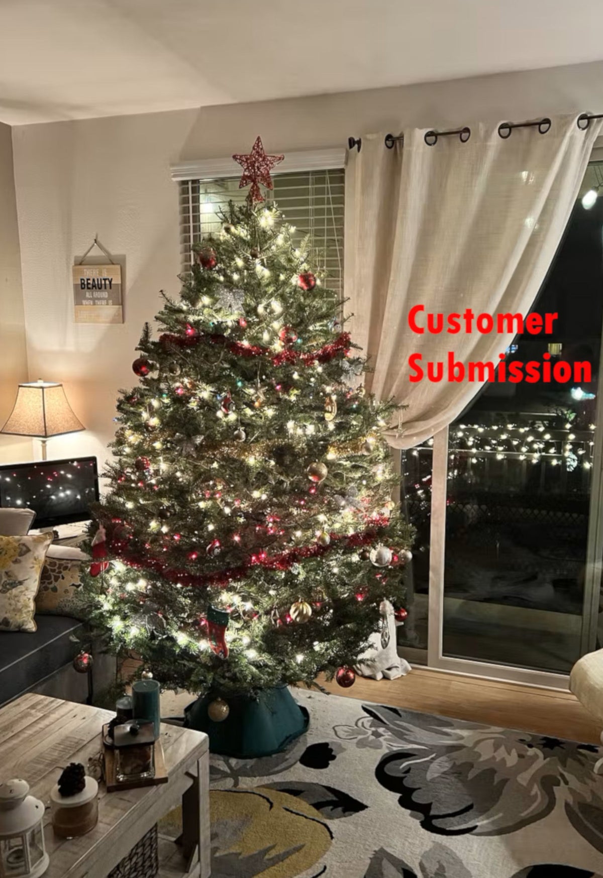 7' Premium Balsam Fir Christmas Tree