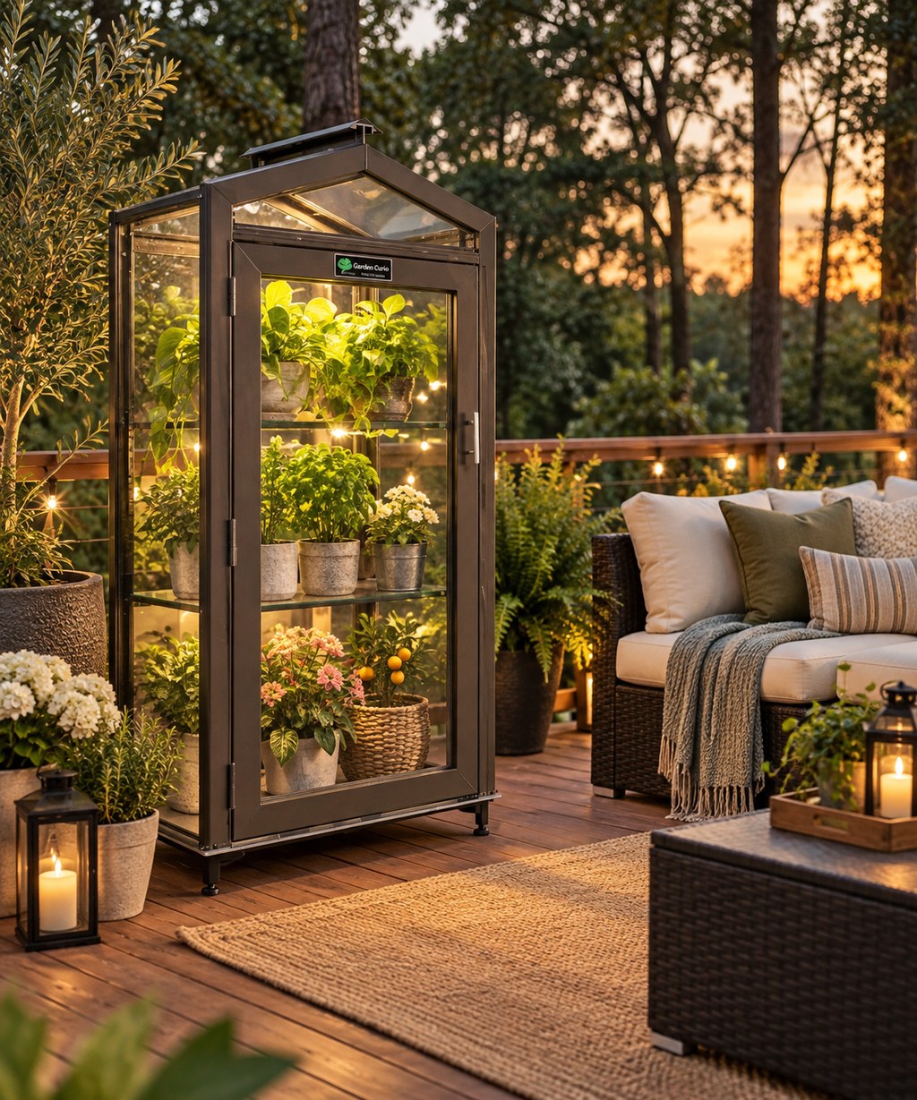 Indoor/Outdoor Garden Cabinet