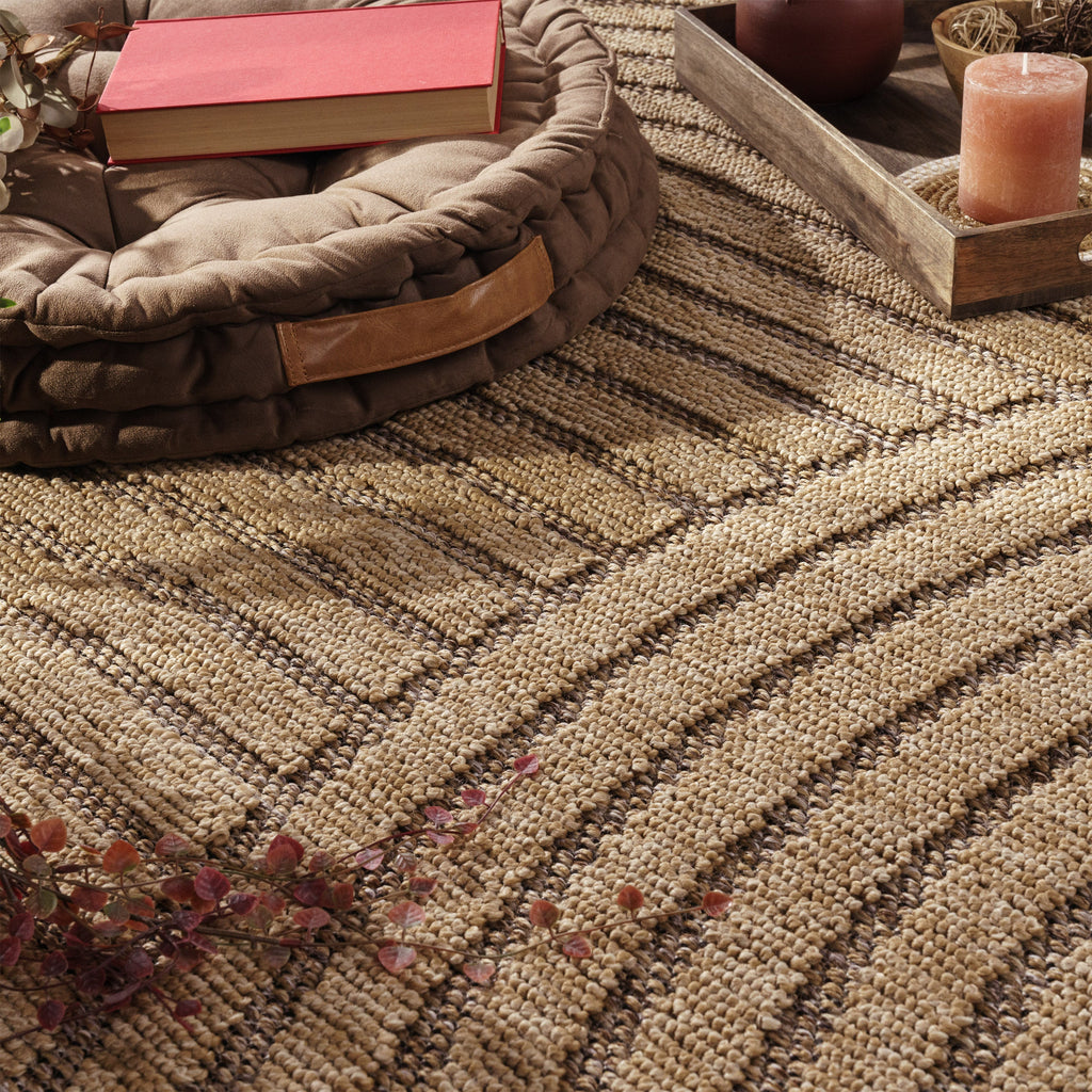 Beige Cologne polypropylene indoor/outdoor rug