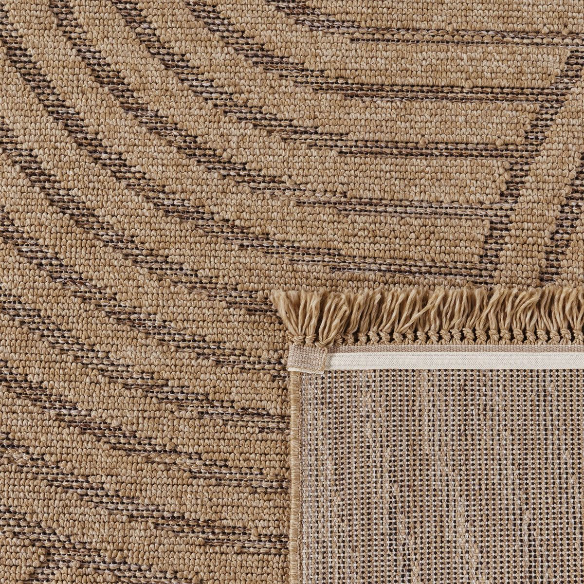 Cologne beige outdoor rug with 0.28-inch pile