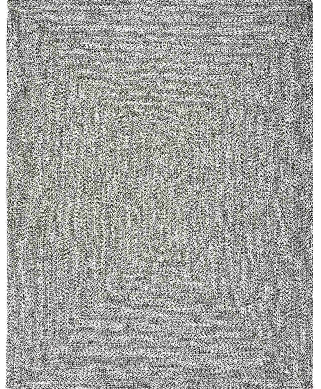 Cranwell cream charcoal braided faux jute outdoor rug