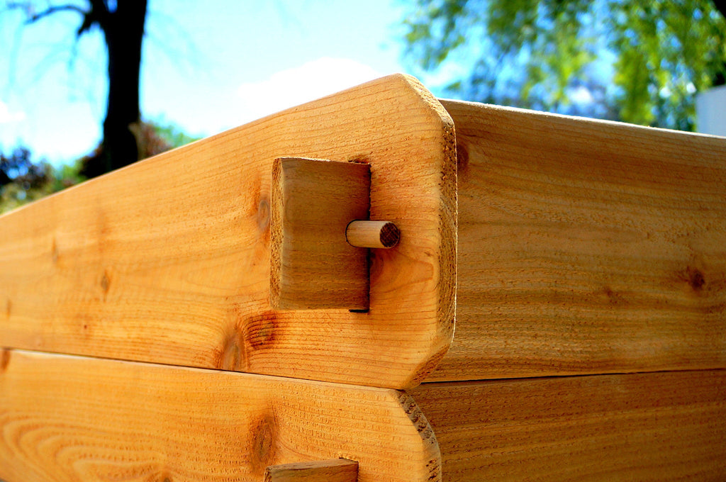 Double-Deep Cedar Raised Garden Bed Kit