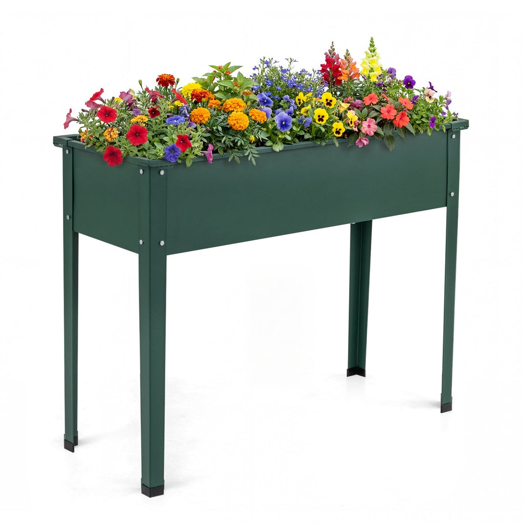 Elevated Metal Raised Garden Bed