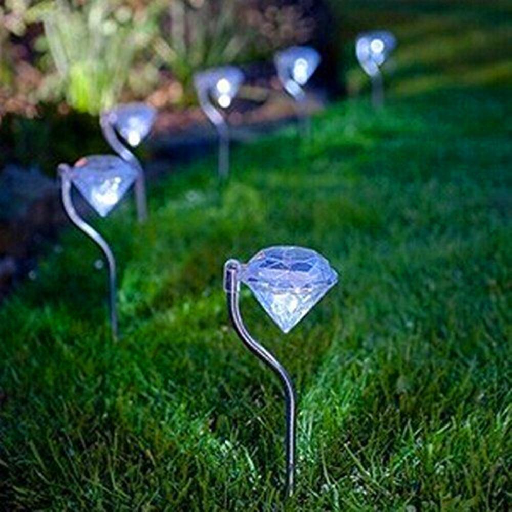 Diamond solar garden lights - product view 3
