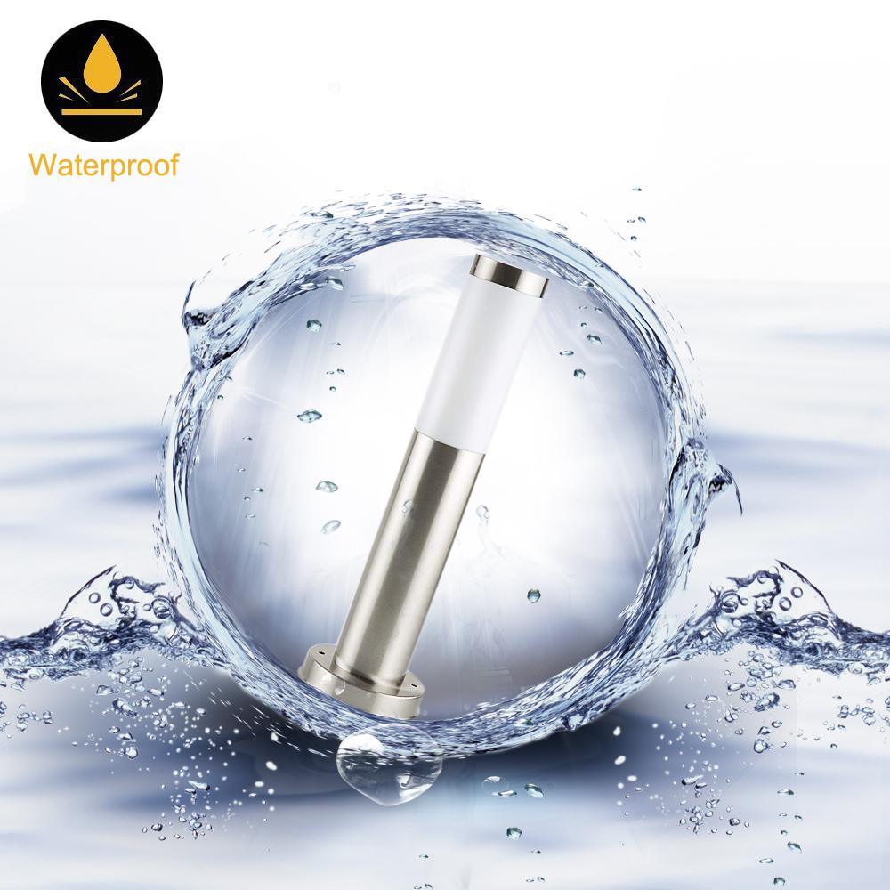 Solar LED stainless steel pathway light - product view 7
