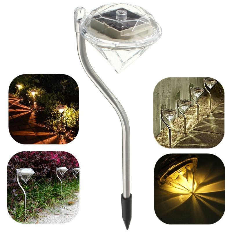 Diamond solar garden lights - product view 7