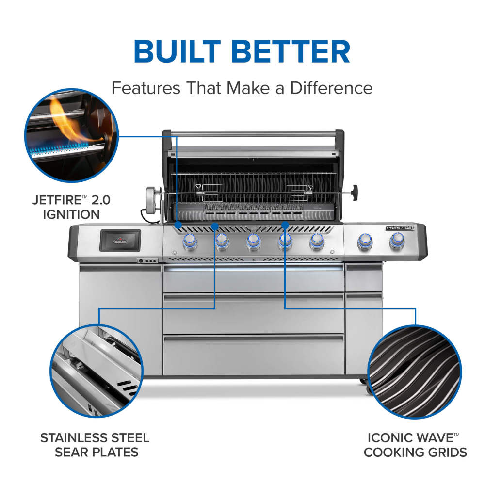 Prestige PRO 665 Elite Smart Gas Grill