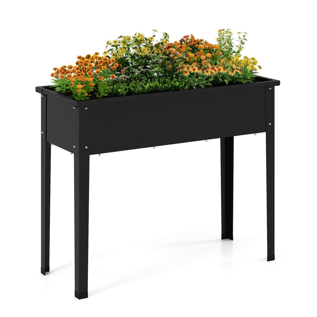 Elevated Metal Raised Garden Bed