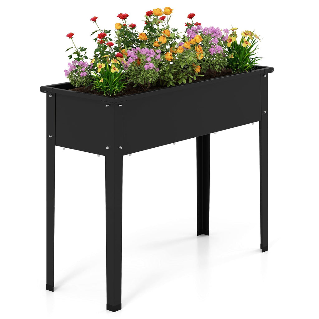 Elevated Metal Raised Garden Bed