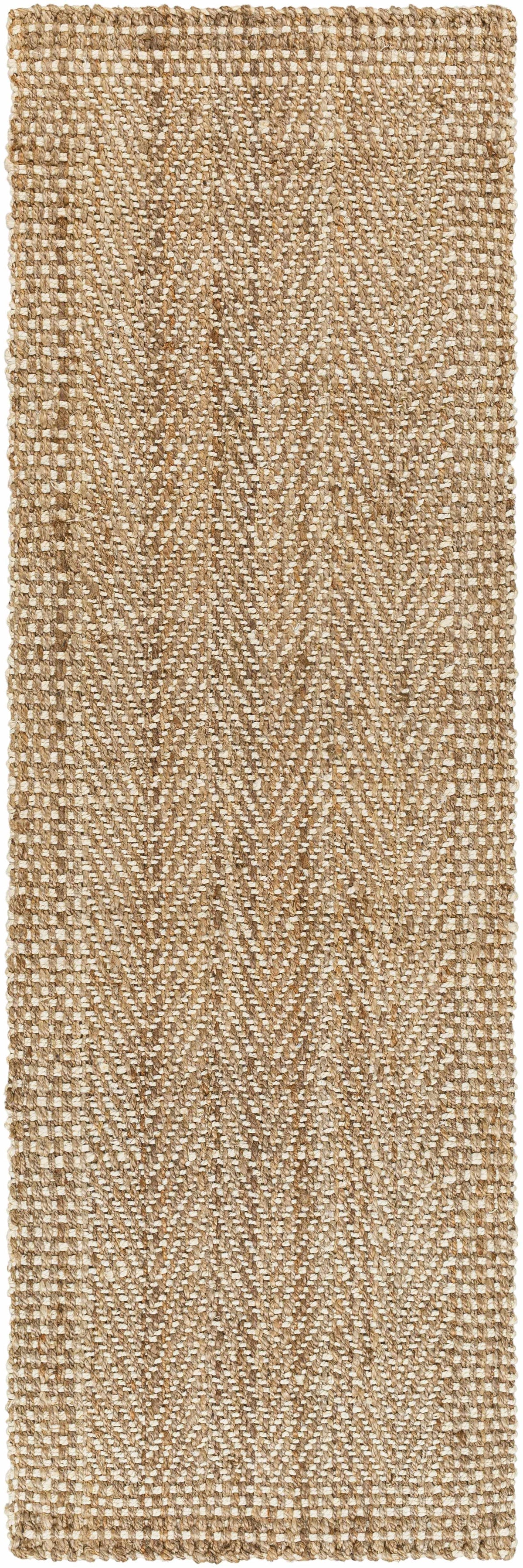 Dinah natural jute rug runner view