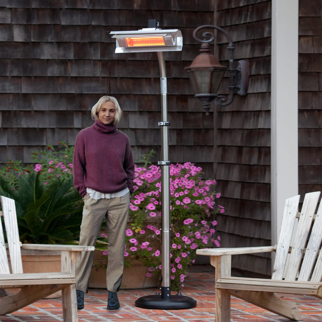Telescoping Electric Infrared Patio Heater