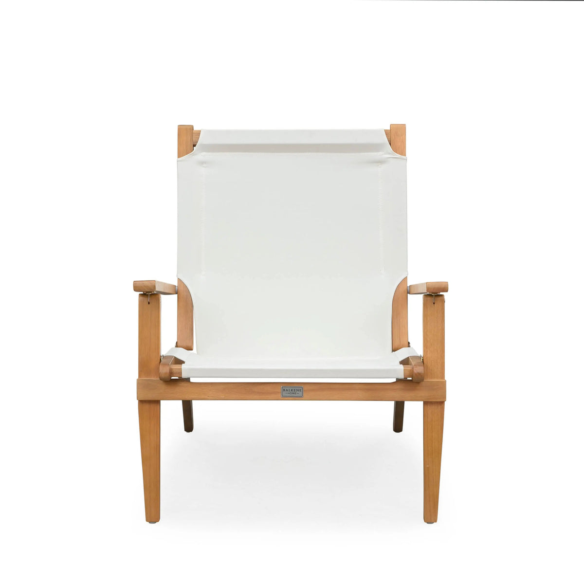 Walker Folding Eucalyptus Wood Outdoor Lounge Chair