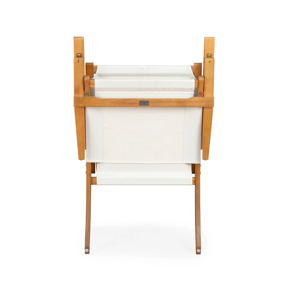 Walker Folding Eucalyptus Wood Outdoor Lounge Chair