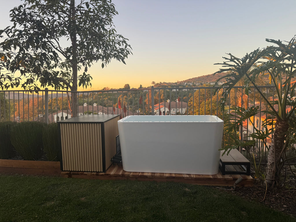 RevX Acrylic X Tub Cold Plunge with LUX Chiller & Filtration