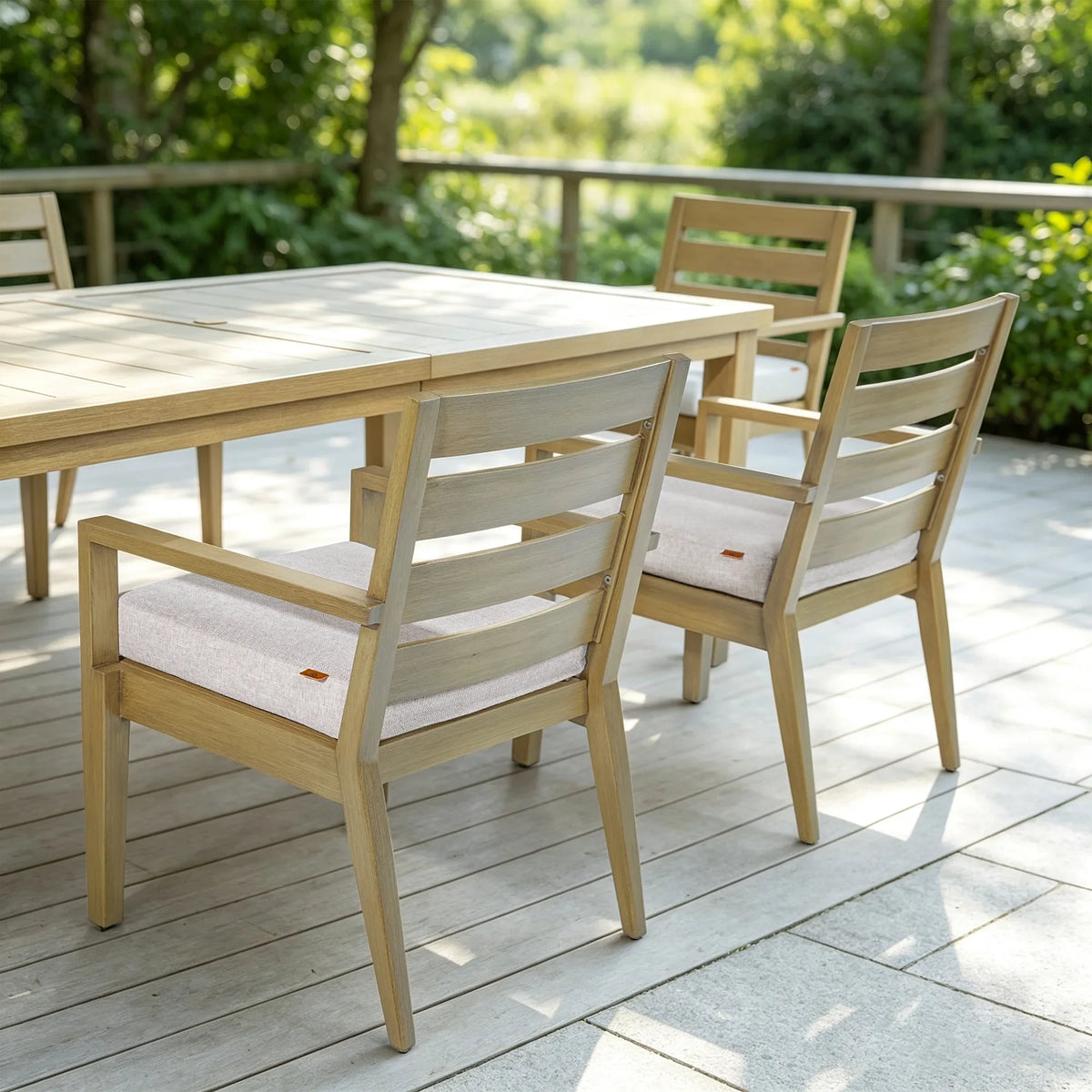 7-Piece Aluminum Outdoor Dining Set with Swivel Rocker Chairs