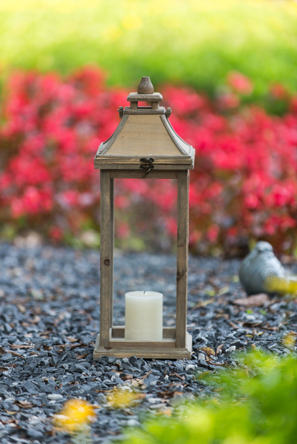 Ivory wood candle lantern set - product view 14
