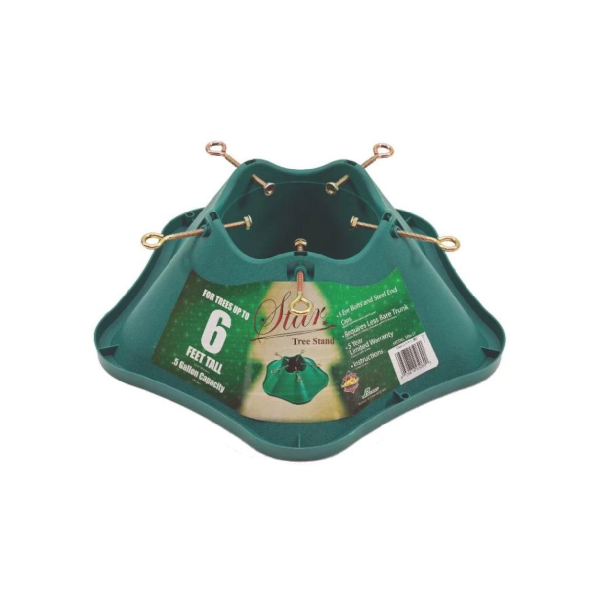 Christmas Tree Stand for 4–6' Trees