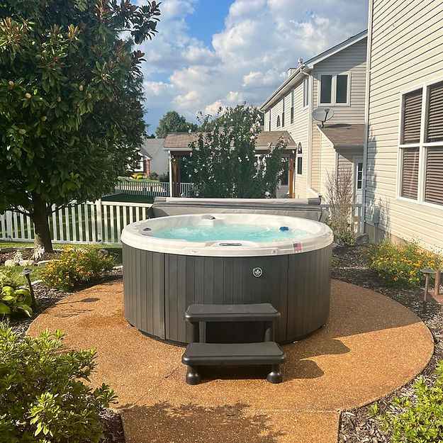 Northstar 5-Person Round Hot Tub – 7’ Outdoor Spa