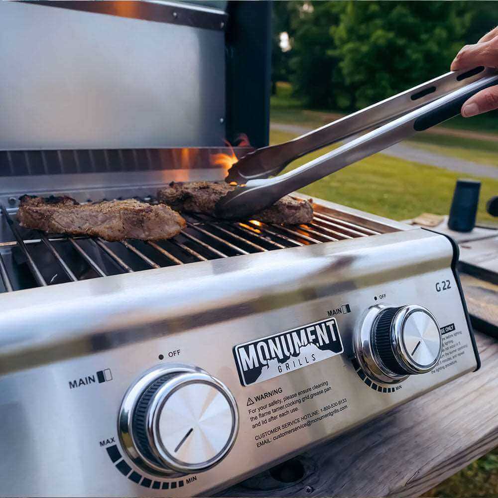 G22 Stainless Steel Tabletop Propane Gas Grill