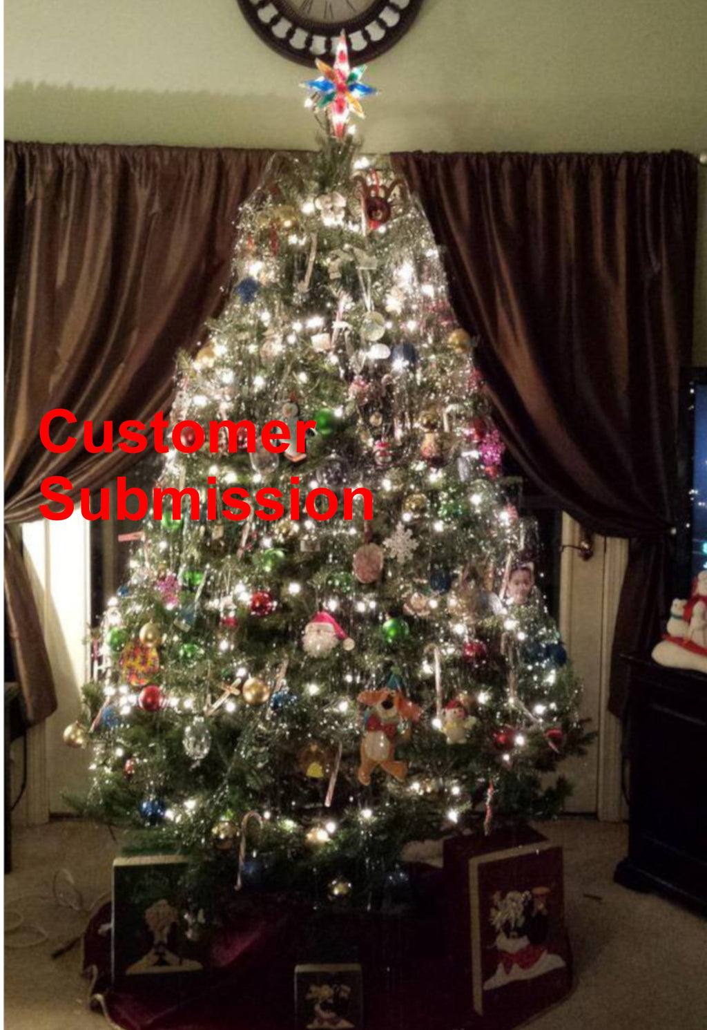 7' Premium Balsam–Fraser Fir Hybrid Christmas Tree