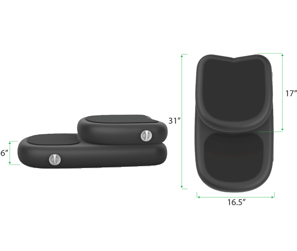 RevX Inflatable Cold Plunge Barrel with Steps