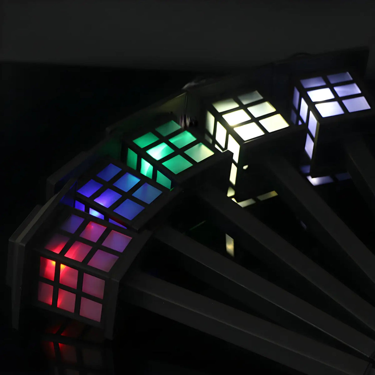 LED solar pathway lights - product view 3