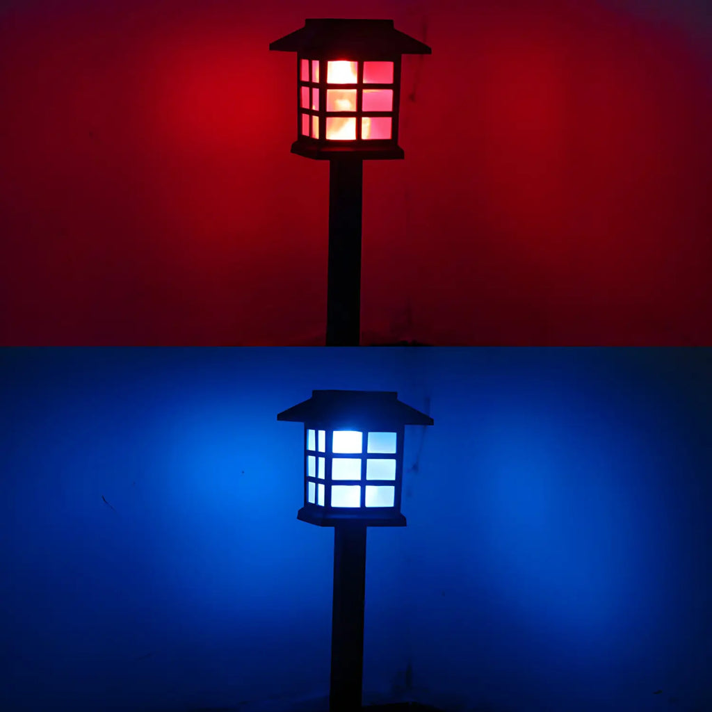 LED solar pathway lights - product view 4