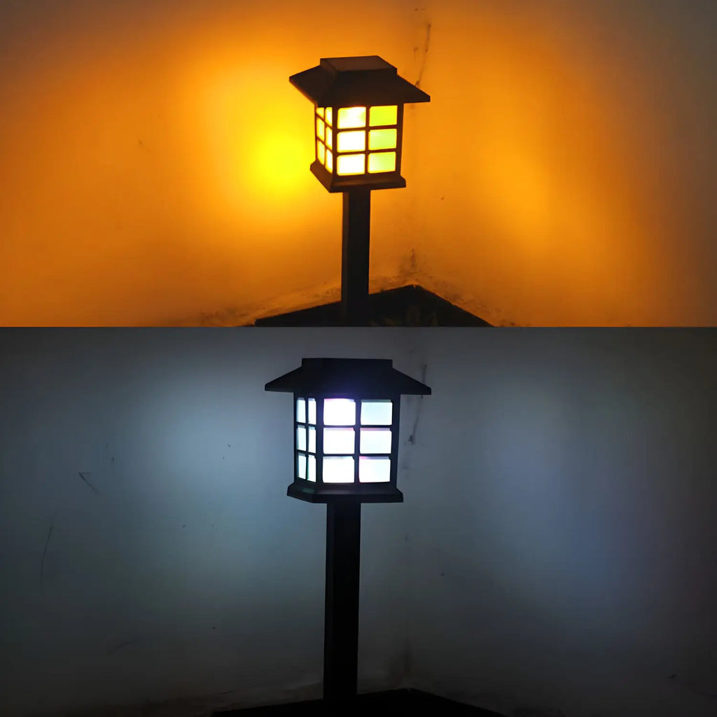 LED solar pathway lights - product view 5