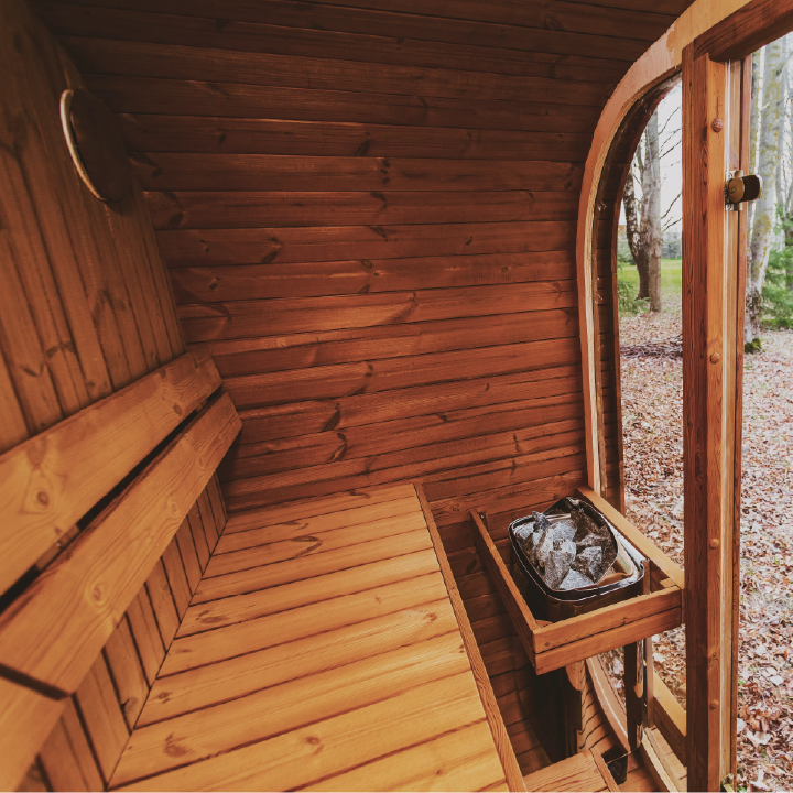 Mande MW20 Outdoor ThermoWood Sauna – 5–6 Person