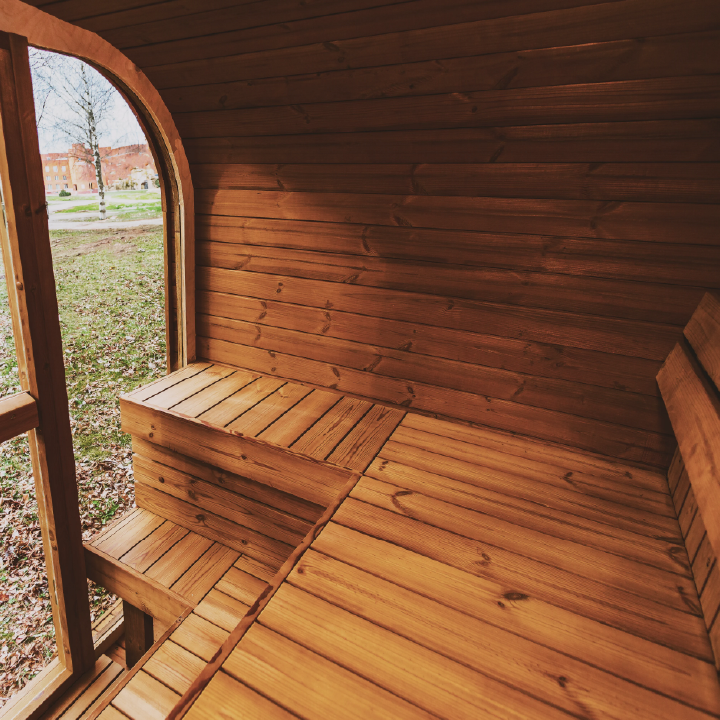 Mande MW20 Outdoor ThermoWood Sauna – 5–6 Person
