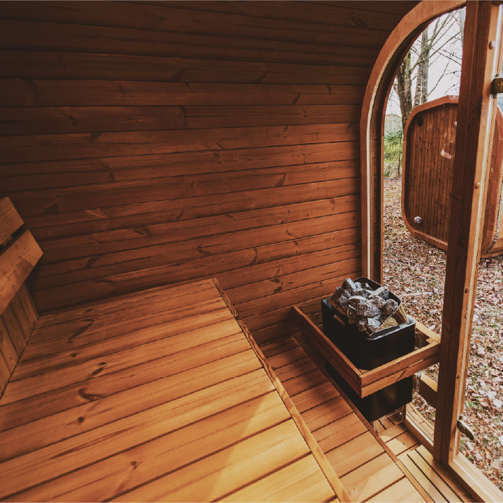 Mande MW12 ThermoWood Outdoor Sauna