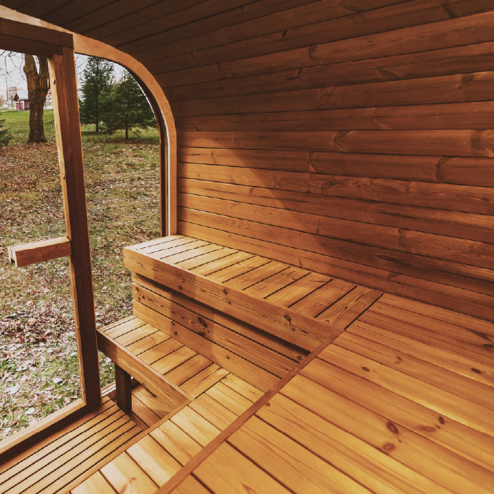 Mande MW12 ThermoWood Outdoor Sauna