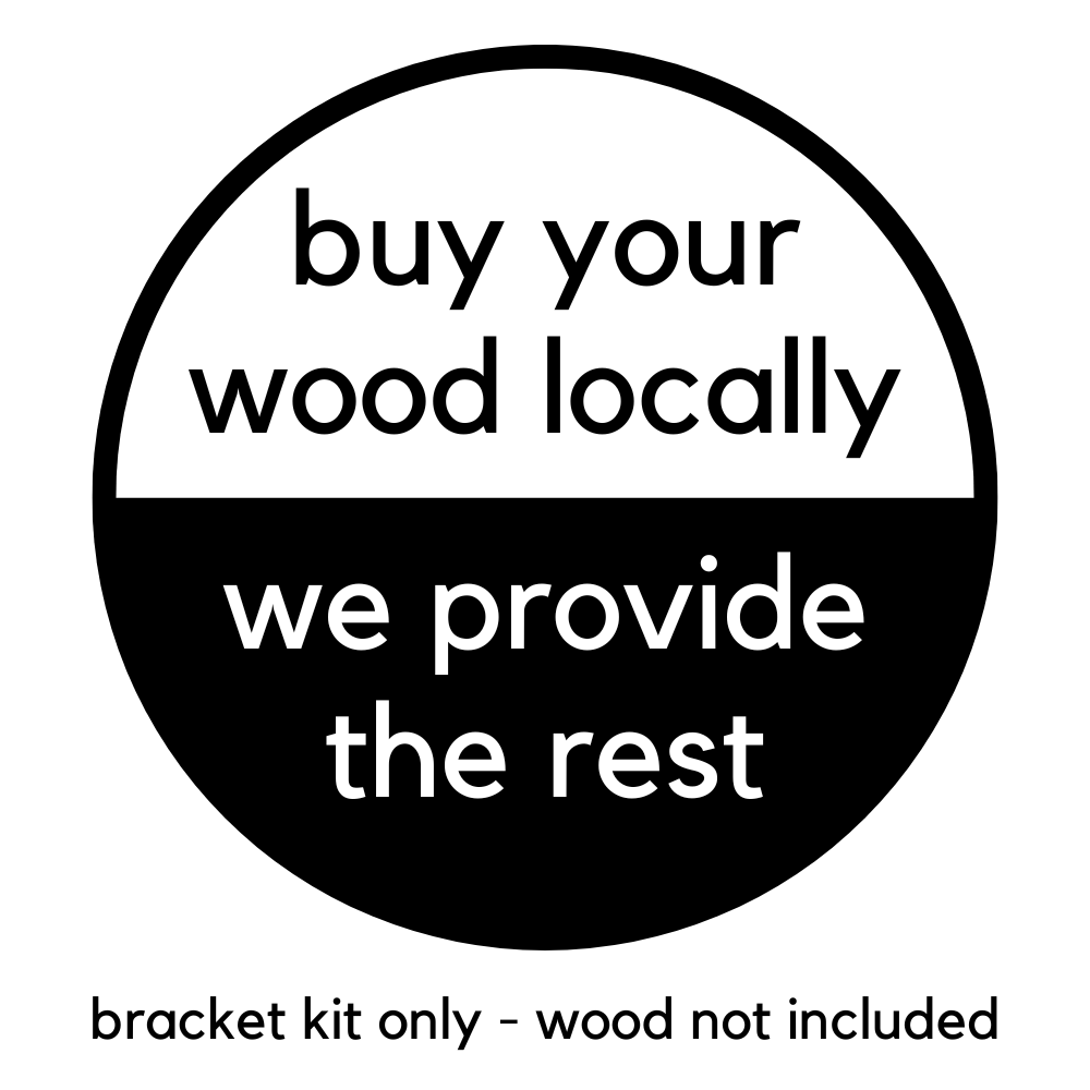 DIY Freestanding Pergola Bracket Kit with Roof Rafter Brackets – Up to 12' × 12'