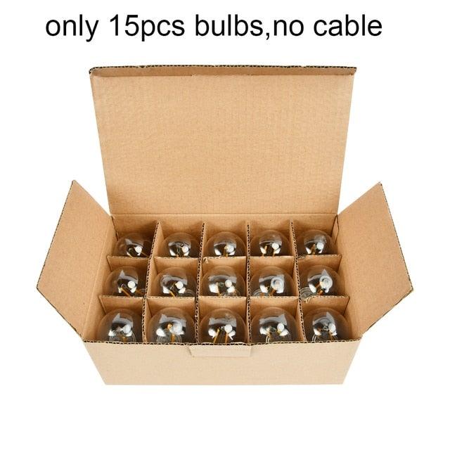 S14 Edison-style LED outdoor string lights - product view 4